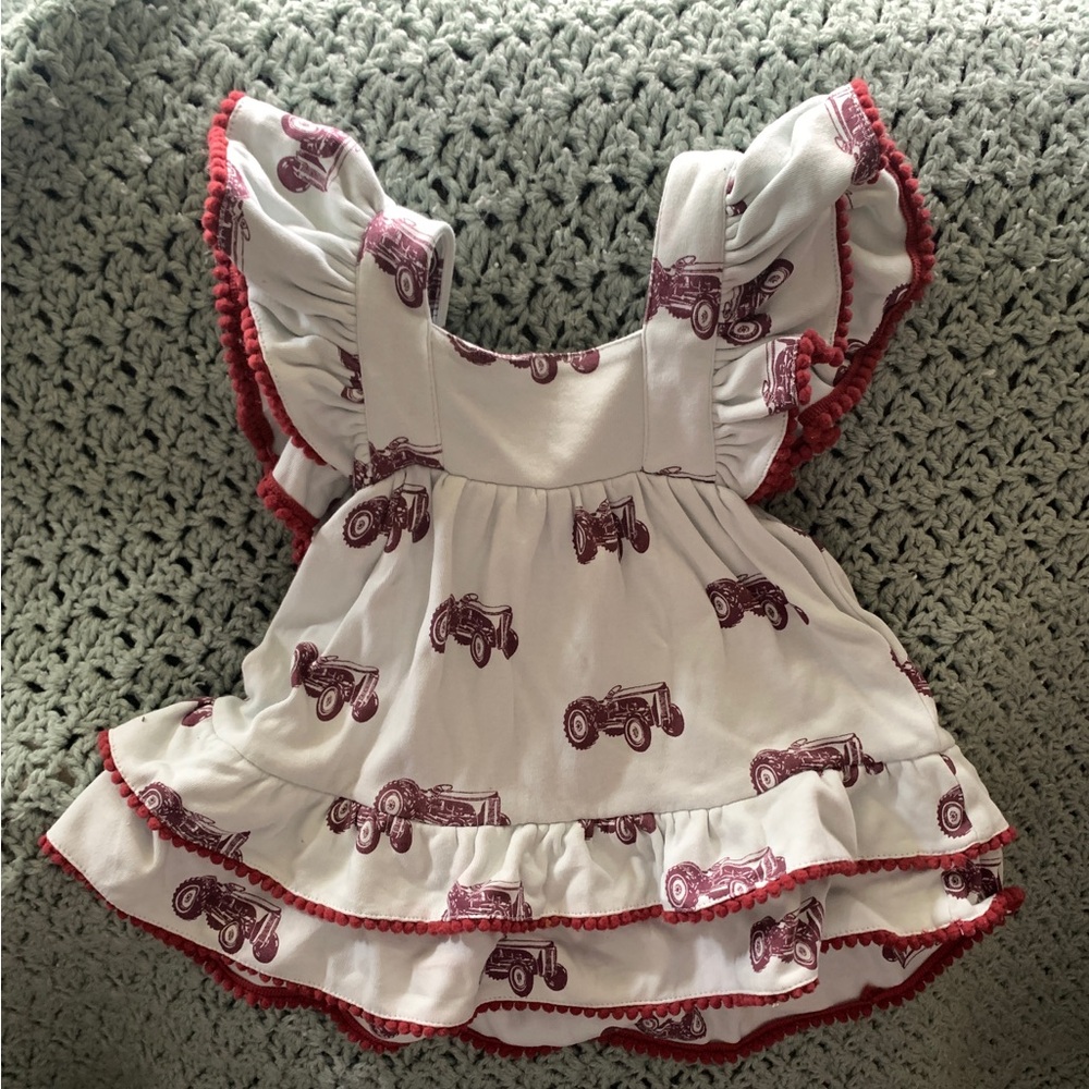 Kate Quinn Tractor Dress EUC